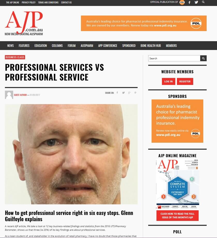 The right service model AJP - part 1